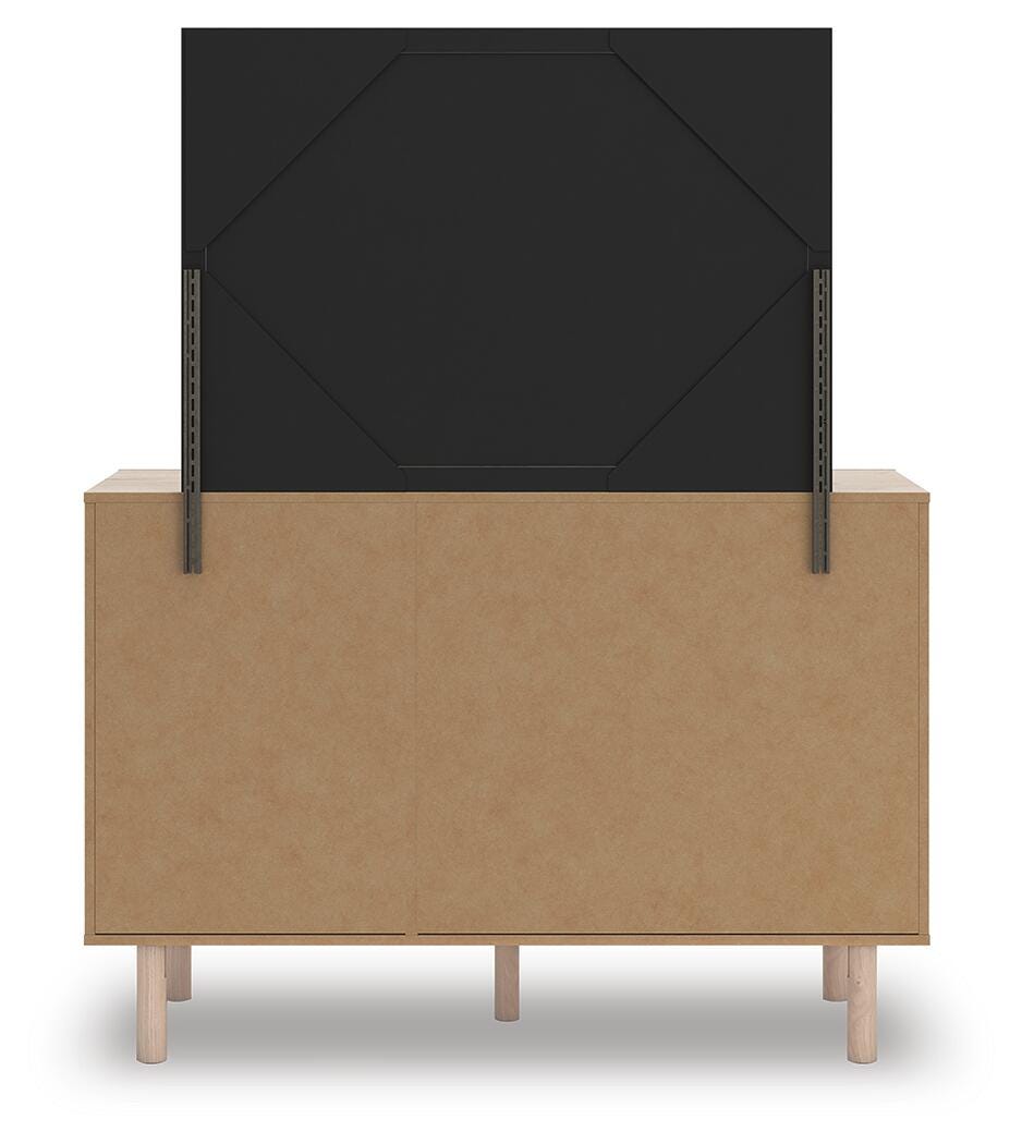 Arloster Full Panel Storage Bed, Dresser, Mirror and Nightstand