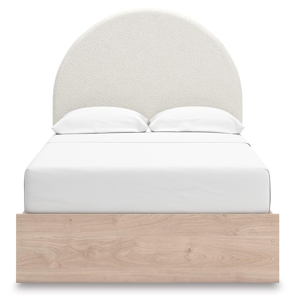 Arloster Full Panel Storage Bed, Dresser, Mirror and Nightstand