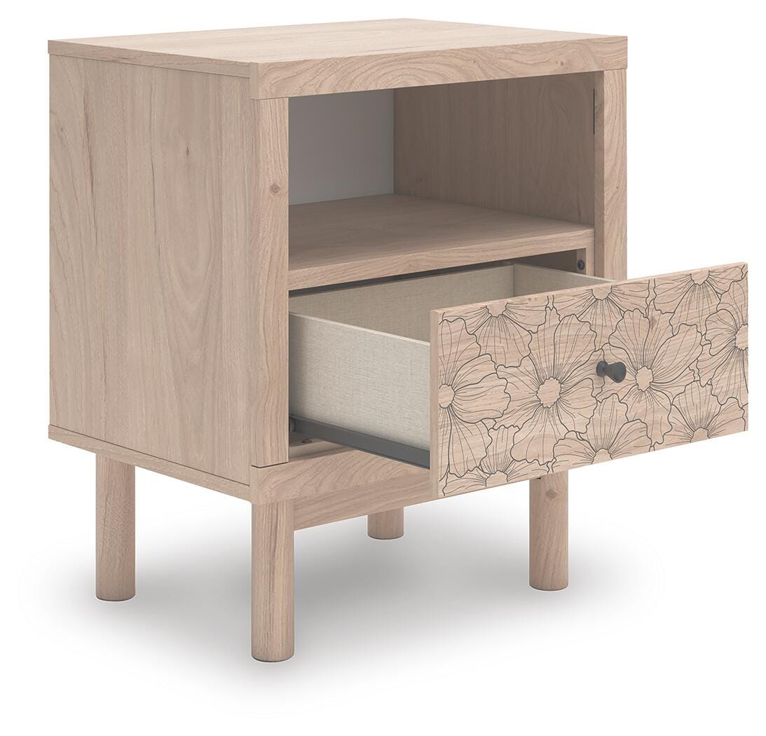 Arloster Full Panel Storage Bed, Dresser, Mirror and Nightstand