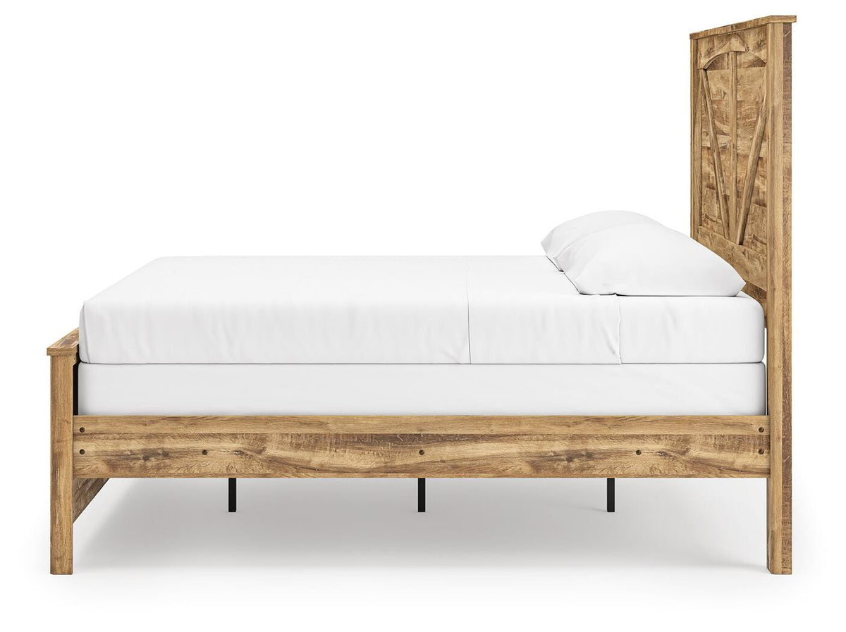 Maystonna King Crossbuck Panel Bed