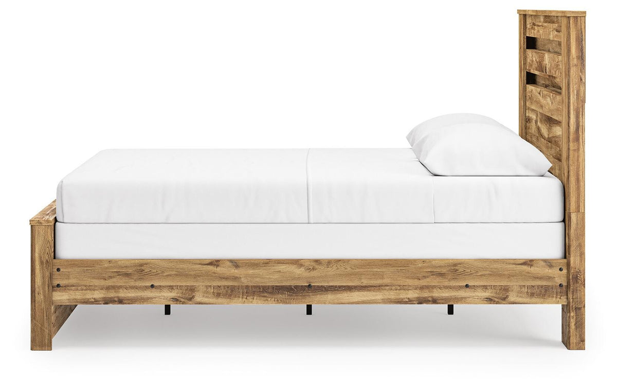 Maystonna Queen Panel Bed, Dresser and Mirror
