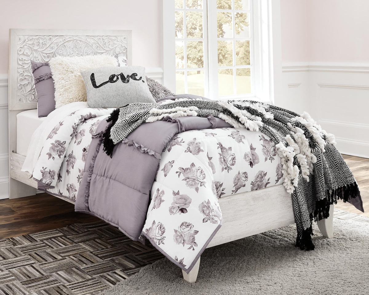 Paxberry Panel Bed Set - Twin, Nightstand