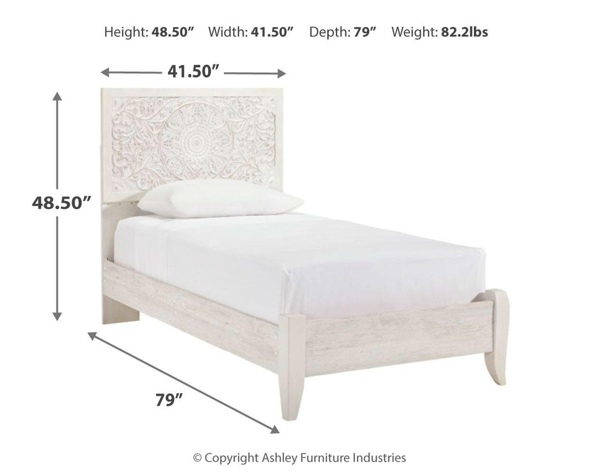 Paxberry Panel Bed - Twin