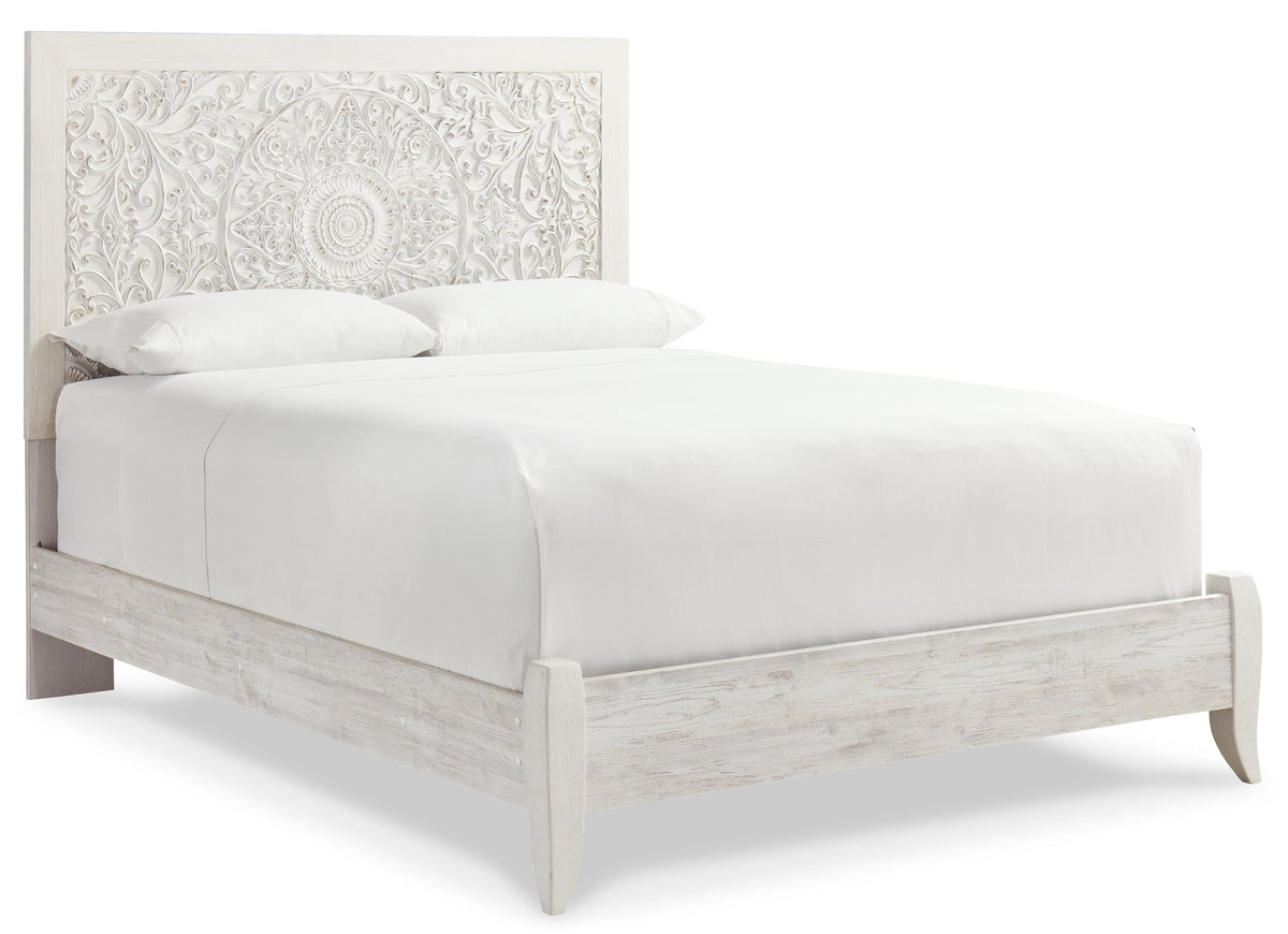 Paxberry Panel Bed Set - Queen, Dresser