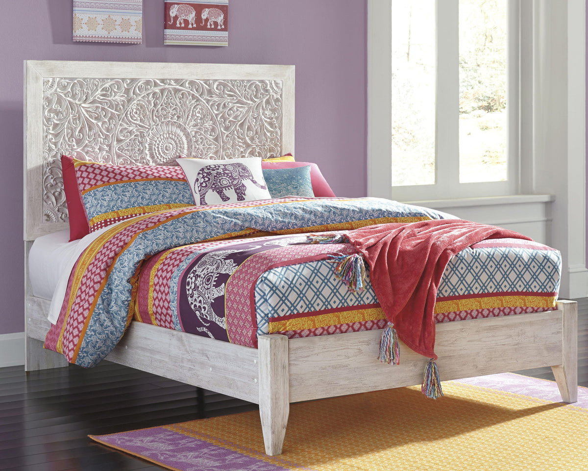 Paxberry Panel Bed Set - Full, Nightstand
