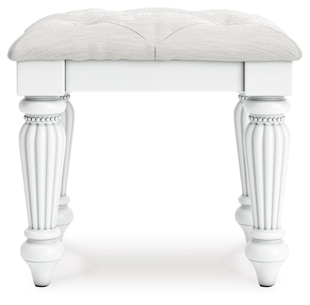 Kozlani Vanity, Mirror and Stool