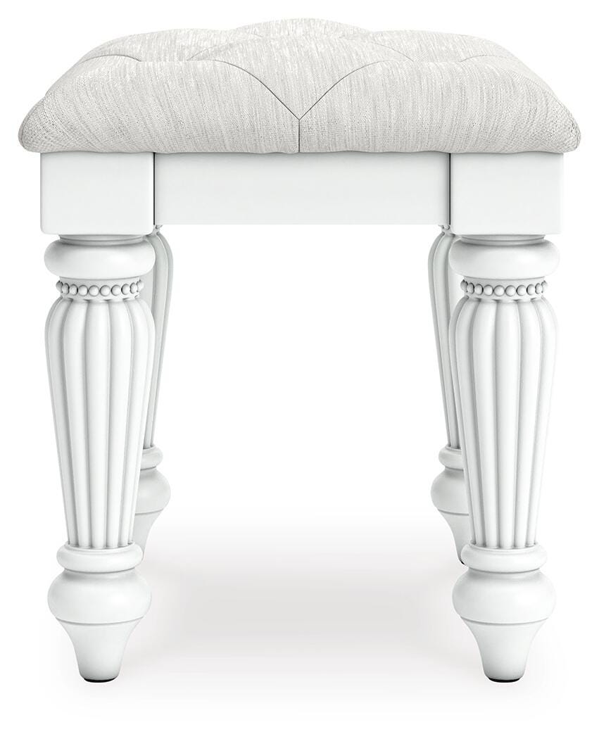 Kozlani Vanity Upholstered Stool