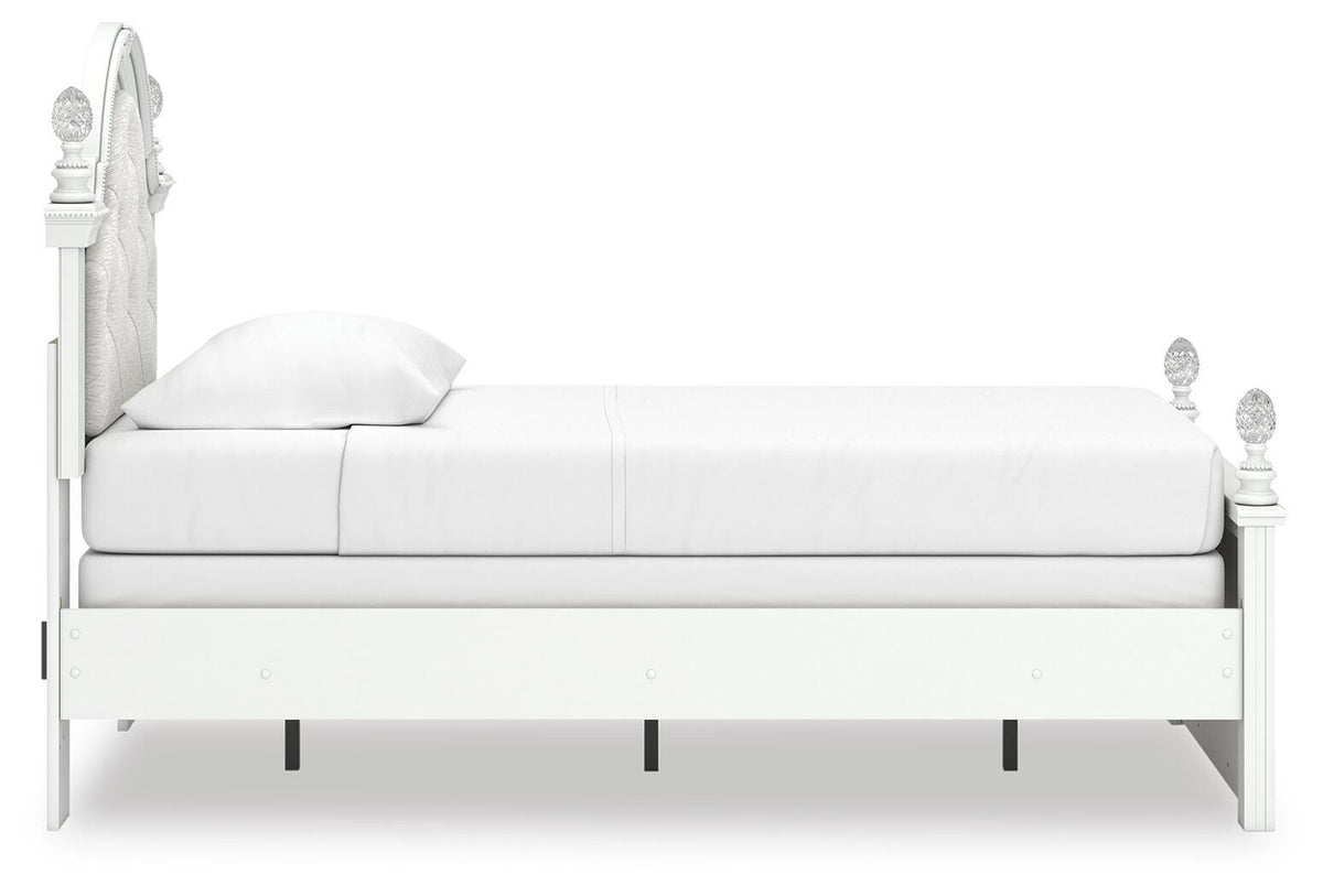 Kozlani Twin Upholstered Panel Bed