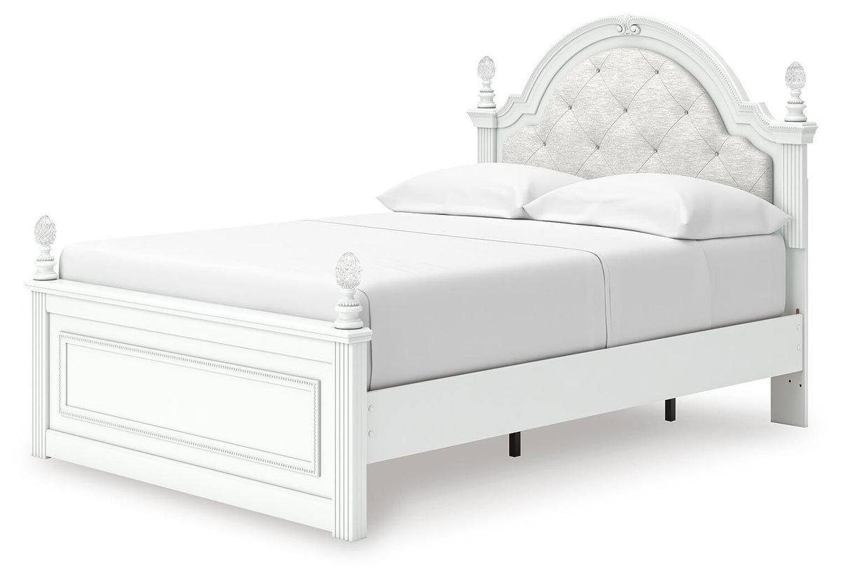 Kozlani Full Upholstered Panel Storage Bed