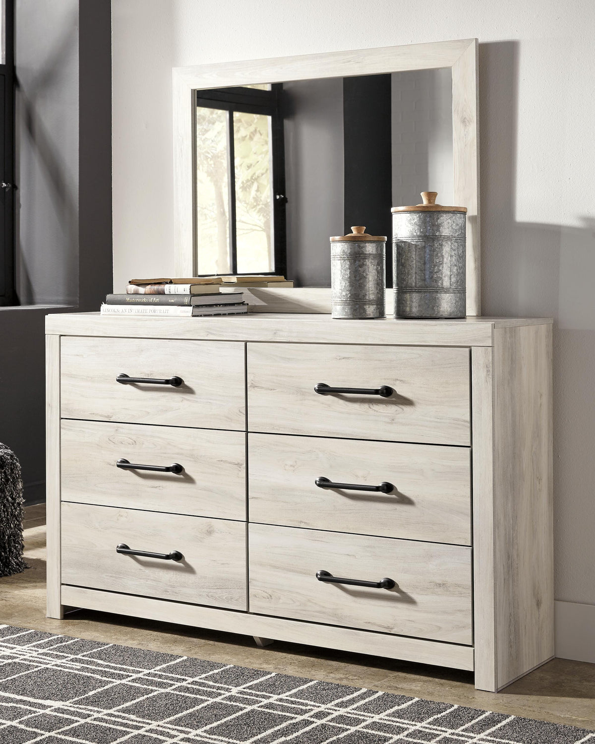 Cambeck Queen Panel Bed, Dresser, Mirror, Chest and Nightstand