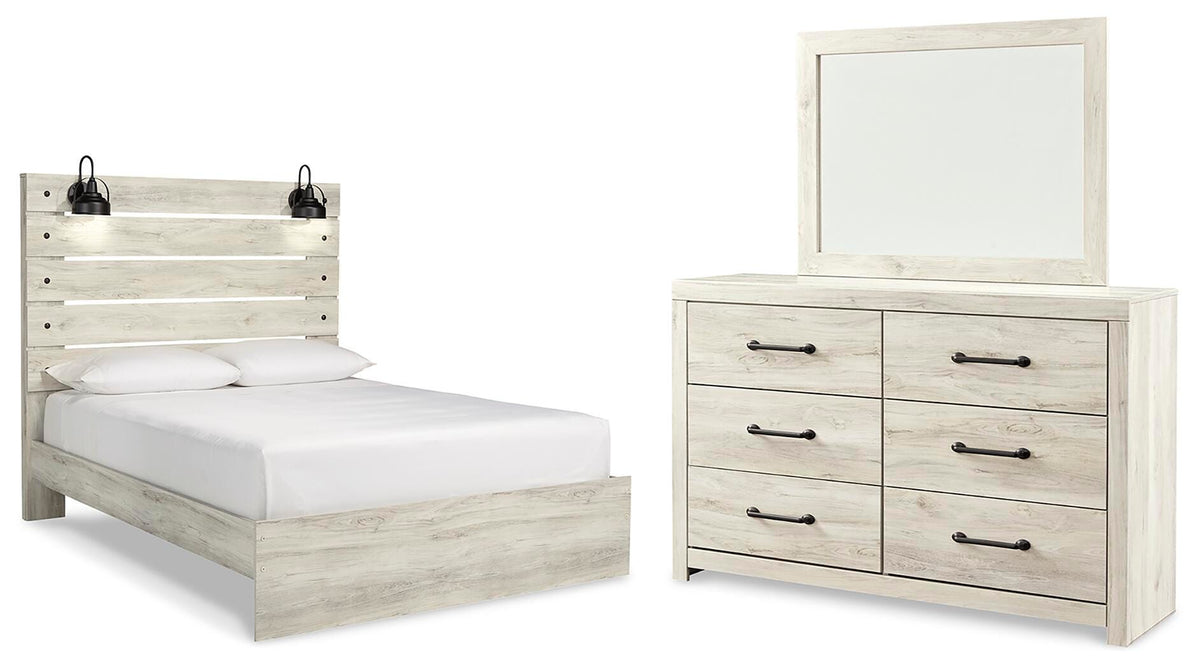 Cambeck Queen Panel Bed, Dresser and Mirror