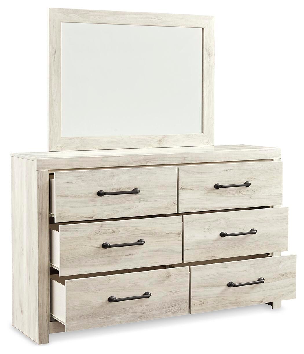 Cambeck Full Storage Bed, Dresser and Mirror