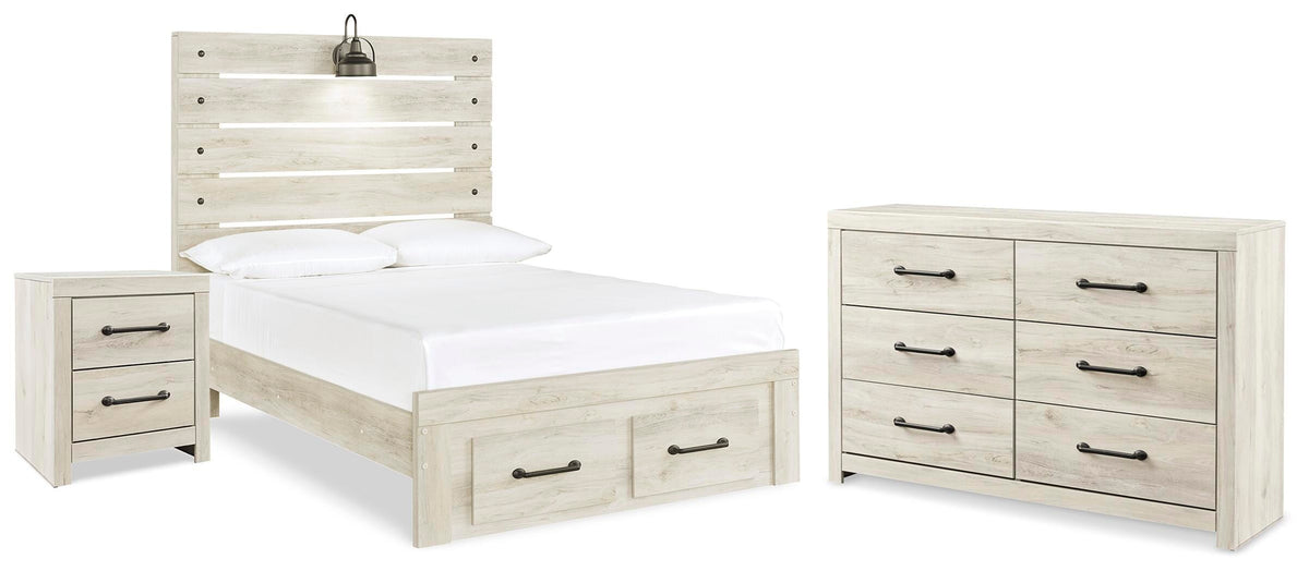 Cambeck Full Panel Bed, Dresser and Nightstand