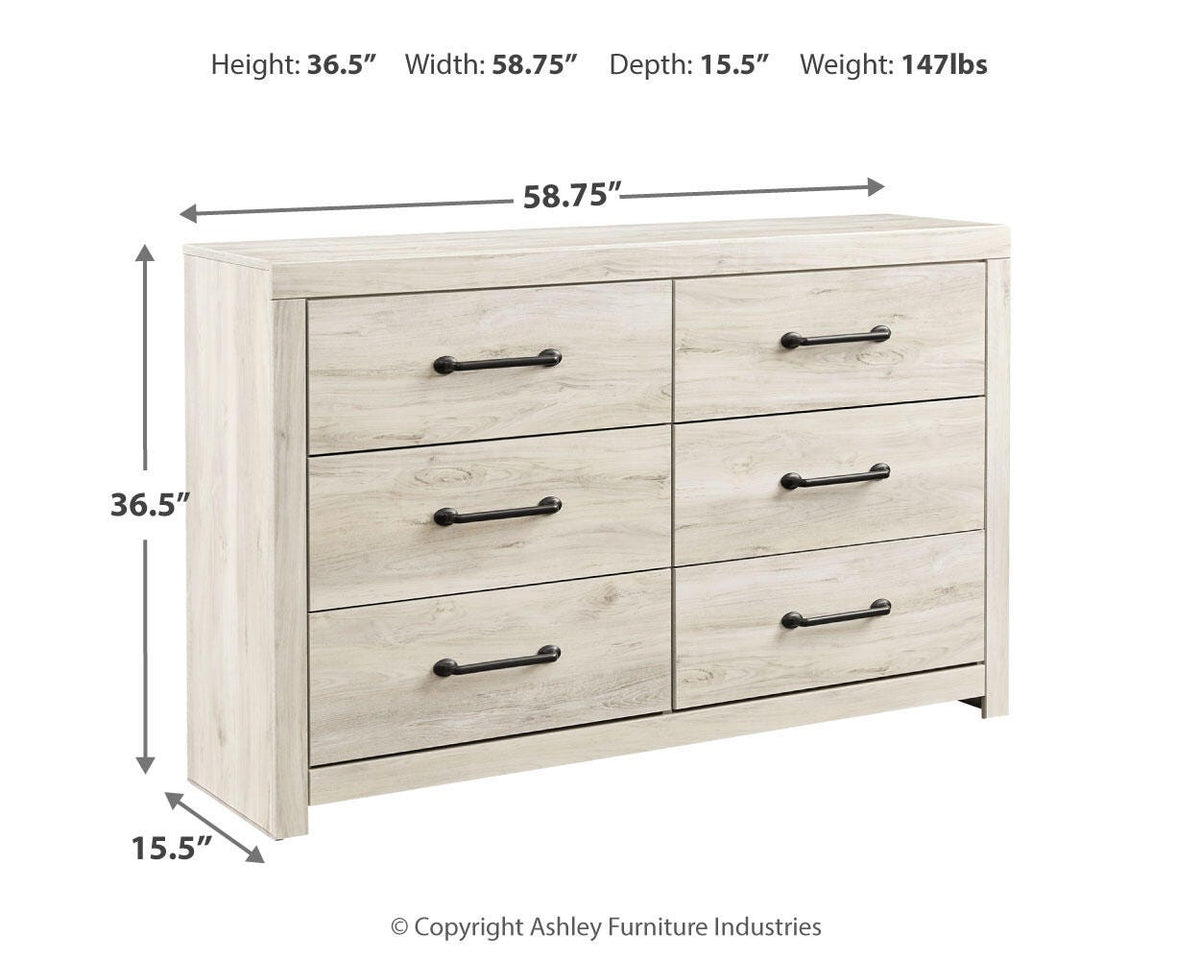 Cambeck Full Panel Bed, Dresser and Nightstand