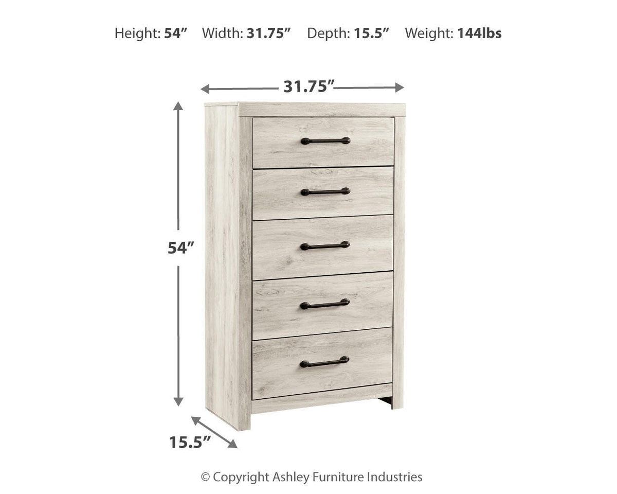 Cambeck Queen Panel Headboard, Dresser, Mirror, Chest and Nightstand