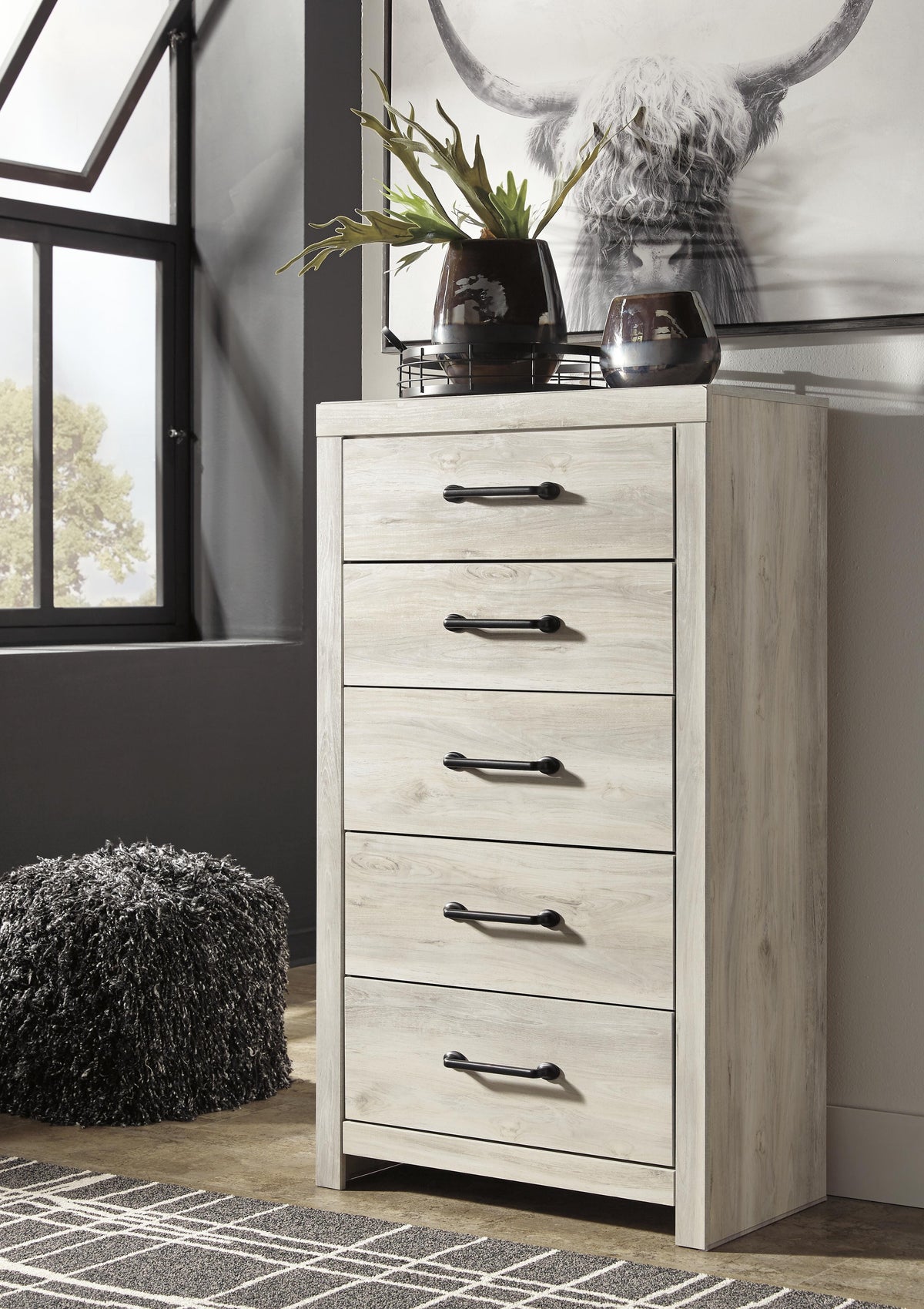 Cambeck Queen Panel Headboard, Dresser, Mirror, Chest and Nightstand