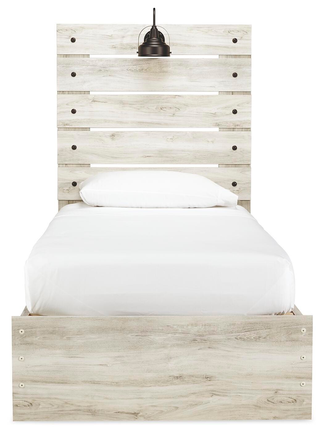 Cambeck Twin Storage Bed, Dresser, Mirror and Nightstand