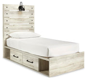 Cambeck Queen Panel Bed with 4 Storage Drawers