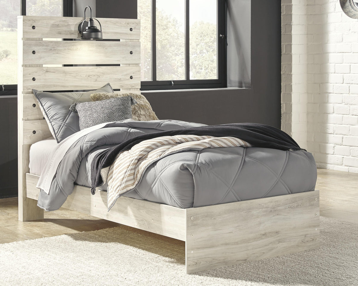 Cambeck Twin Panel Bed, Dresser and Nightstand