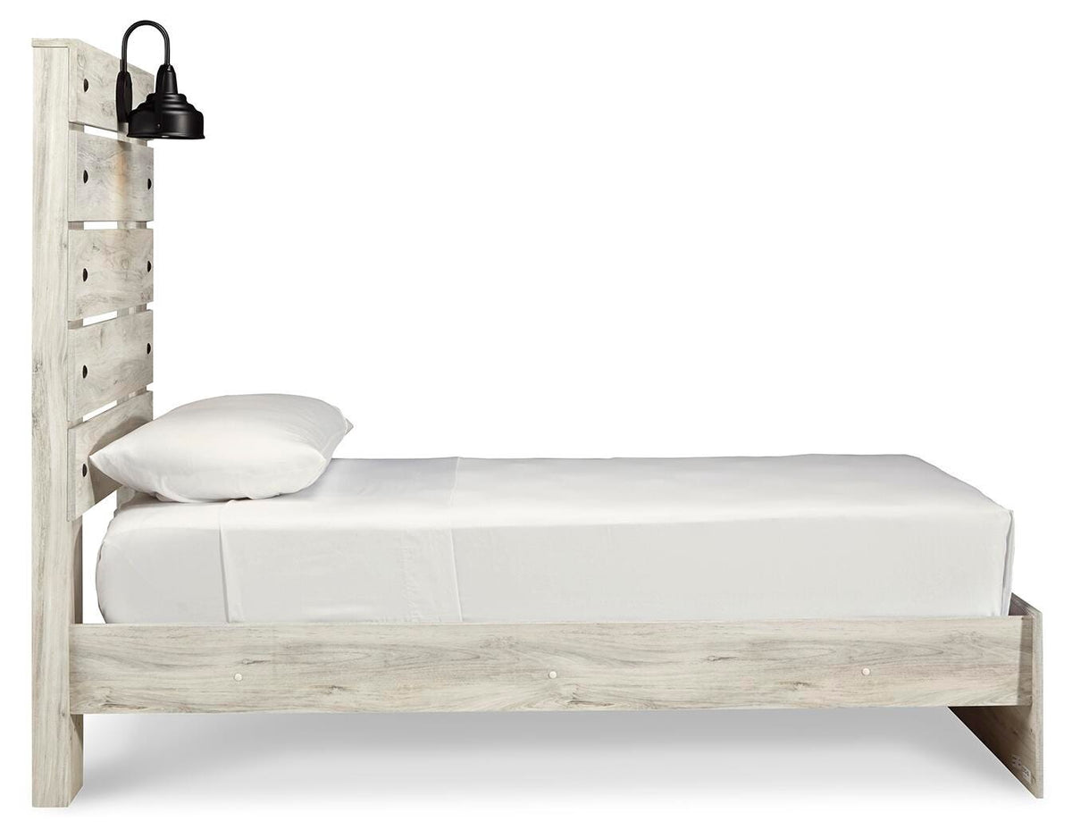 Cambeck Twin Panel Bed, Dresser and Nightstand