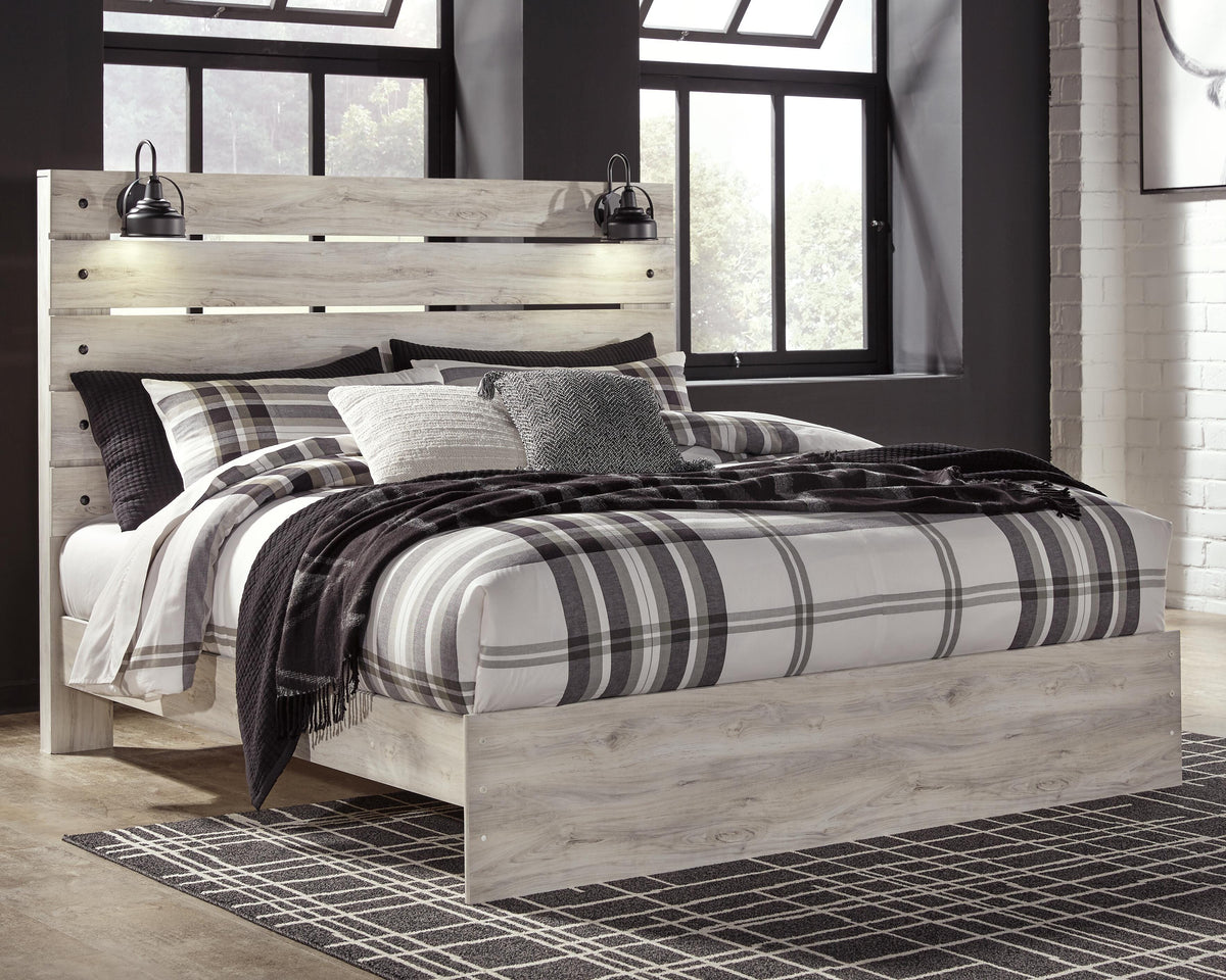 Cambeck King Panel Bed, Dresser, Chest and 2 Nightstands