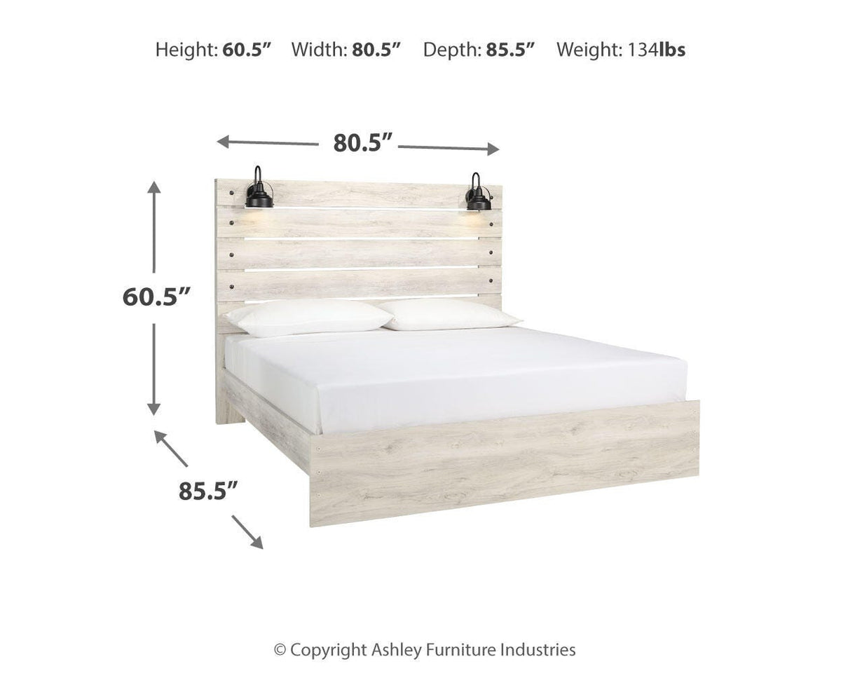 Cambeck King Panel Bed, Dresser and 2 Nightstands