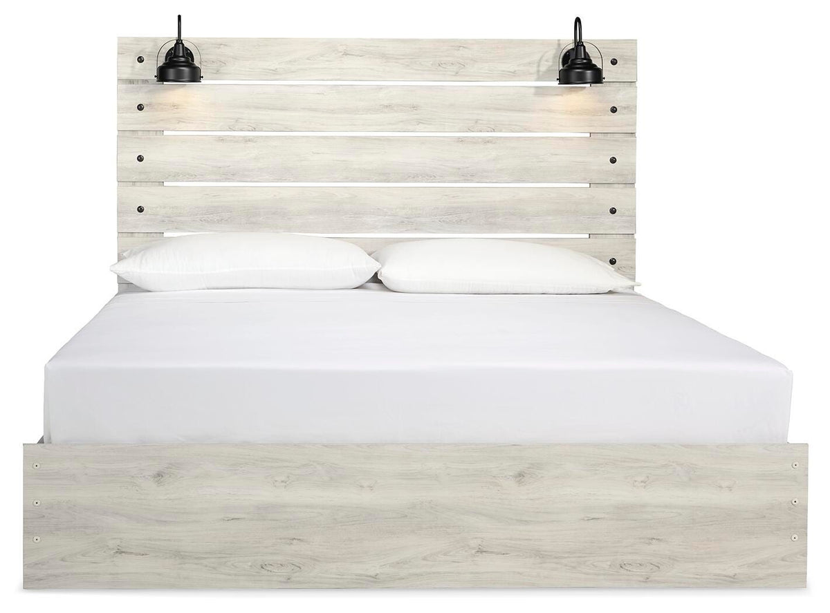 Cambeck King Panel Bed, Dresser, Mirror and 2 Nightstands