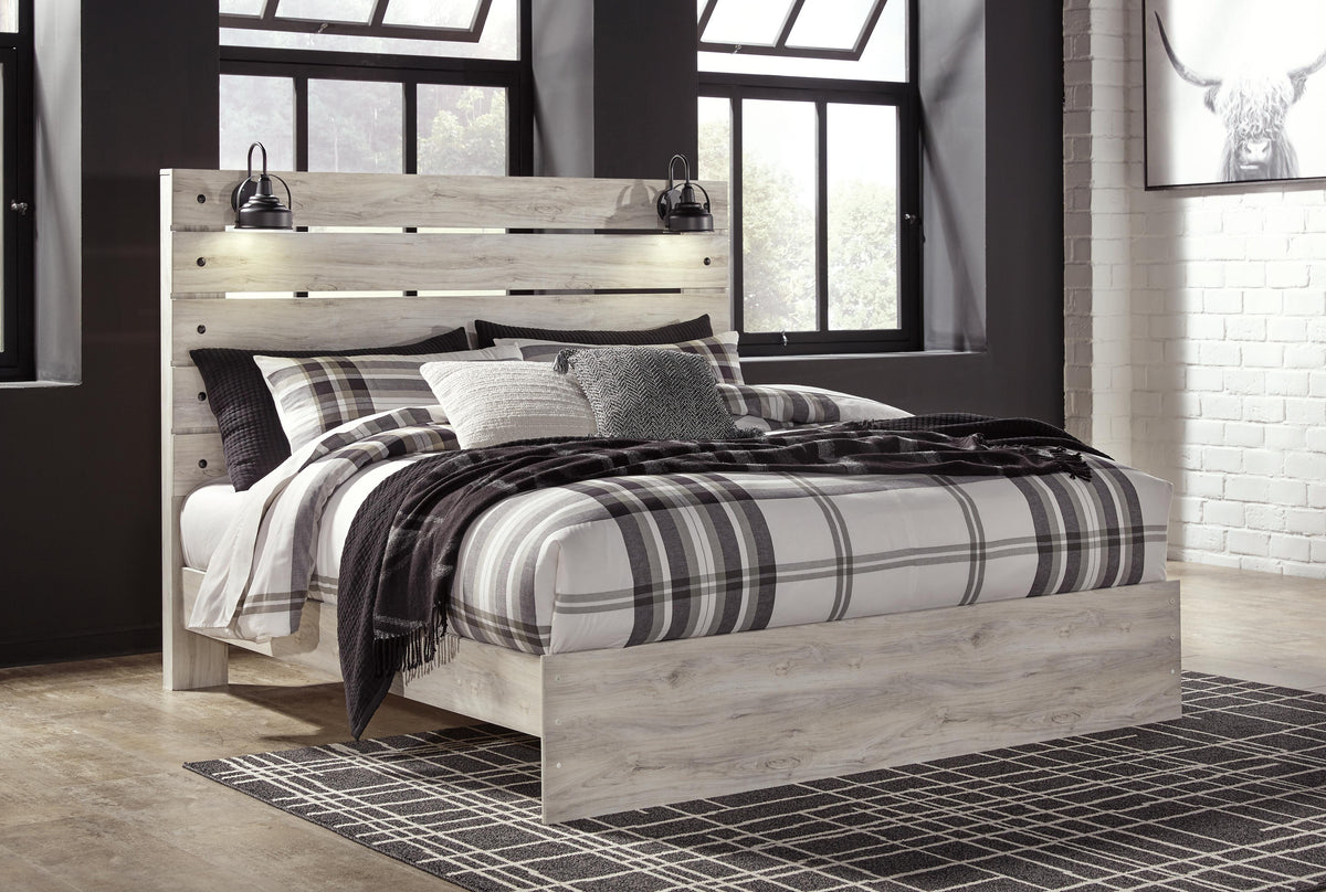 Cambeck Panel Bed Set - King, Dresser