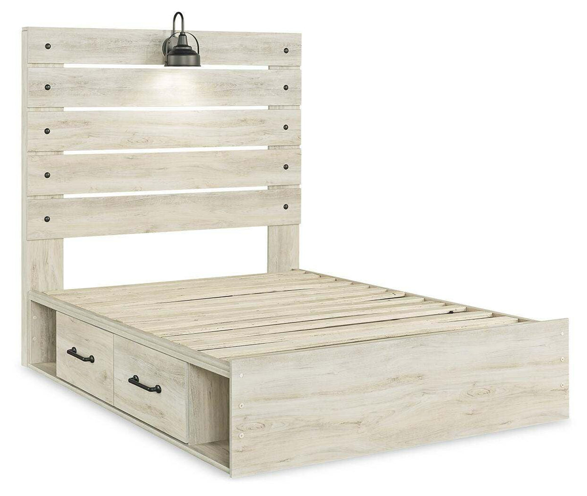 Cambeck Panel Bed with 4 Storage Drawers - Full