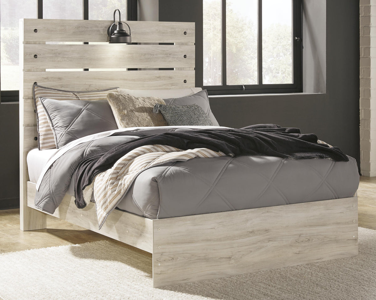 Cambeck Full Panel Bed, Dresser, Mirror, Chest and 2 Nightstands