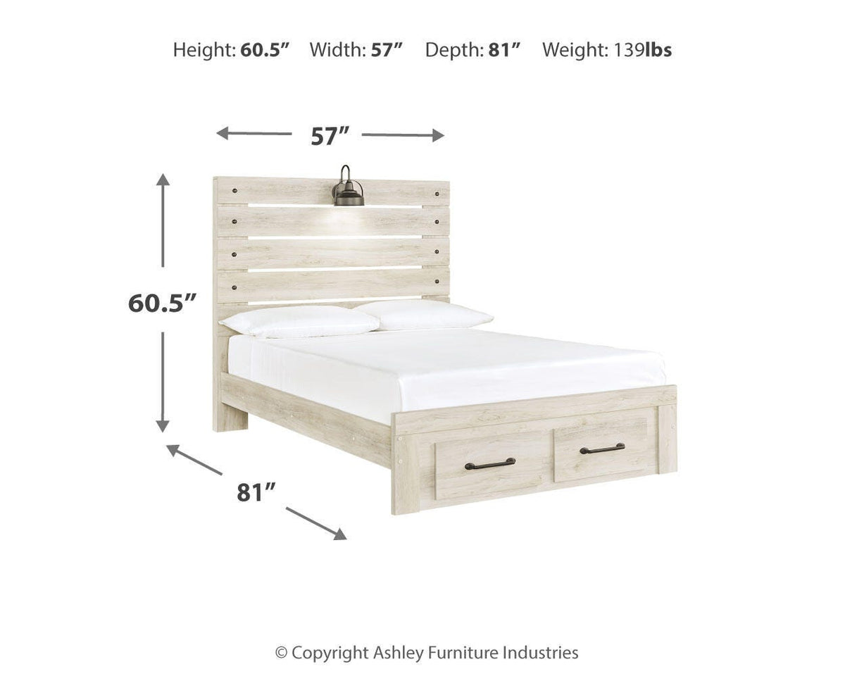 Cambeck Full Panel Bed, Dresser and Nightstand