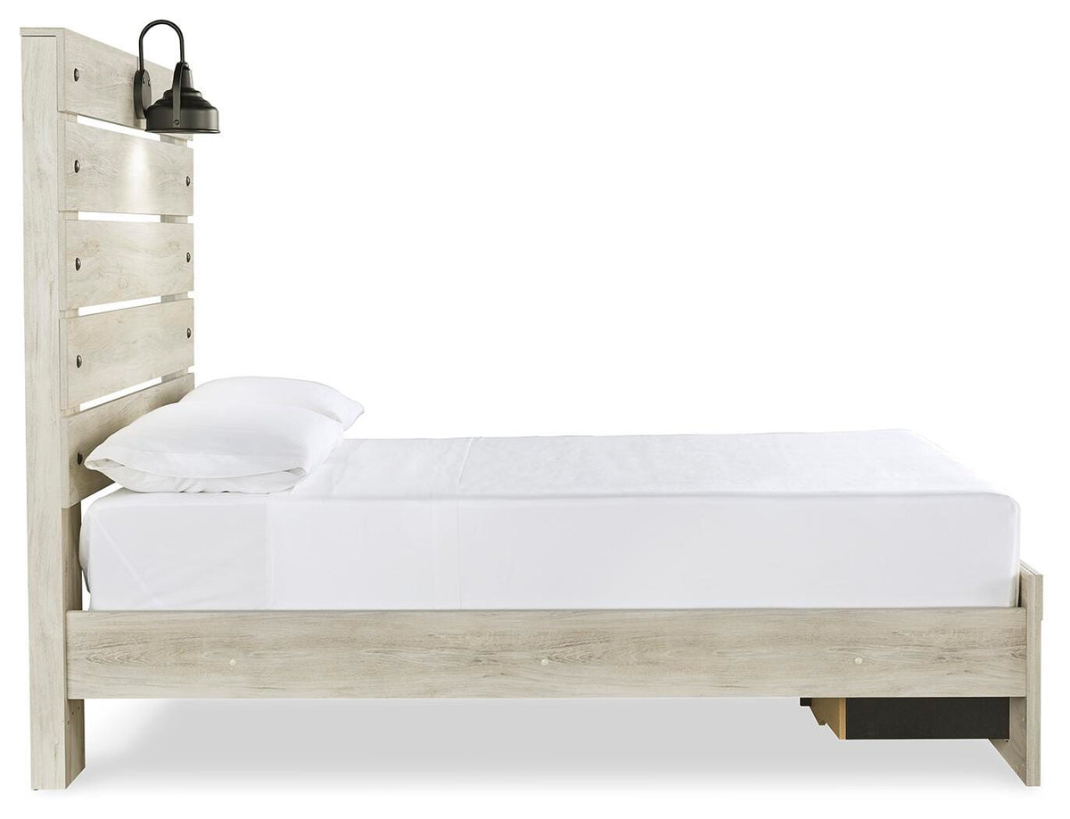 Cambeck Queen Panel Bed with 2 Storage Drawers