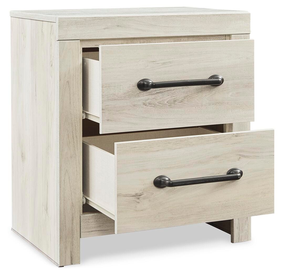 Cambeck Queen Panel Storage Bed, Dresser, Mirror and Nightstand
