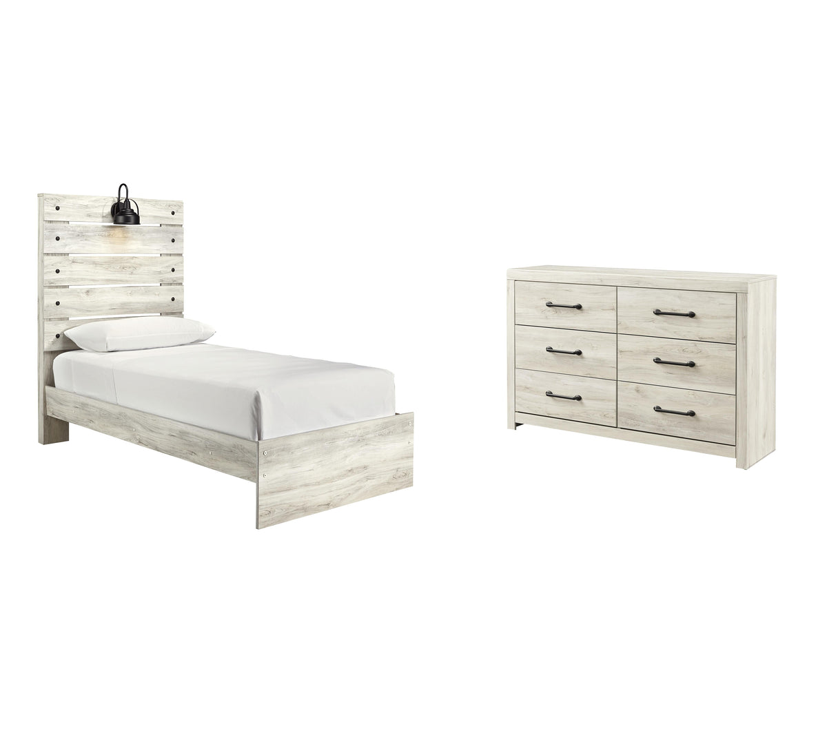 Cambeck Panel Bed Set - Twin, Dresser