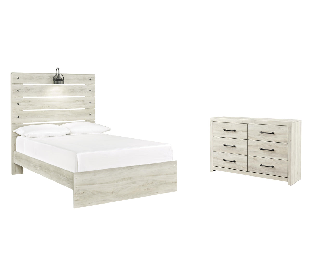 Cambeck Panel Bed Set - Full, Dresser