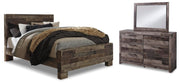 Derekson Queen Panel Bed, Dresser and Mirror