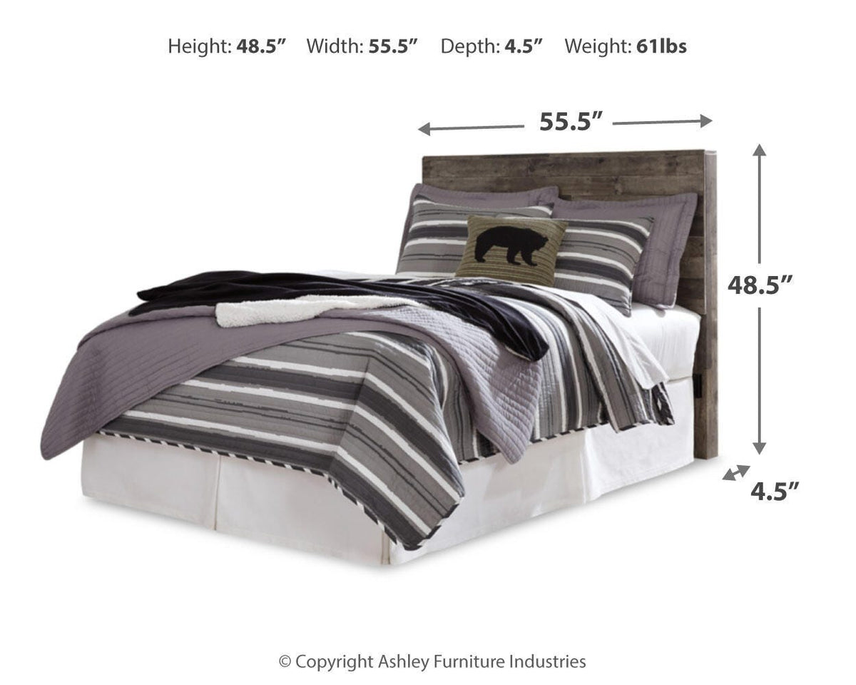 Derekson Full Panel Headboard, Dresser and Nightstand