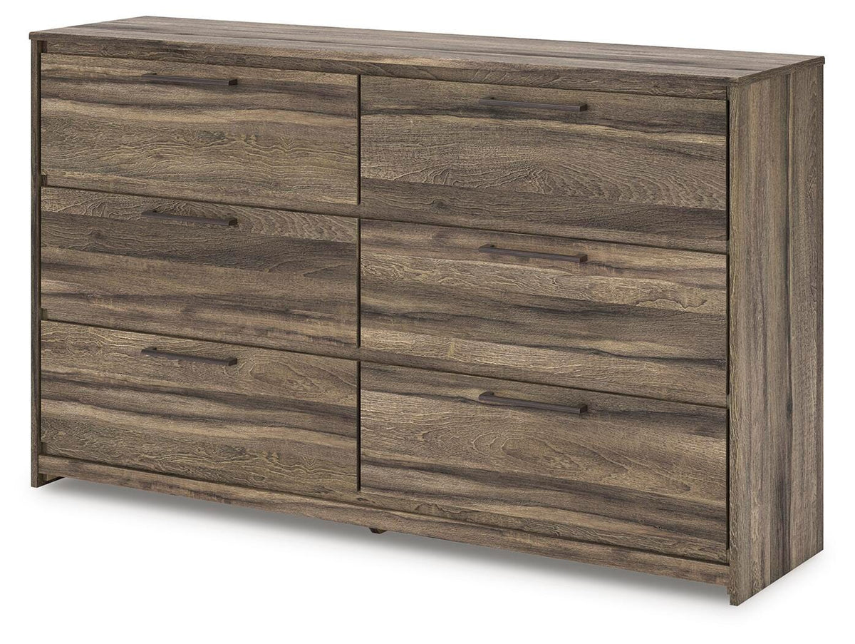 Elbrim Full Storage Bed, Dresser and Nightstand