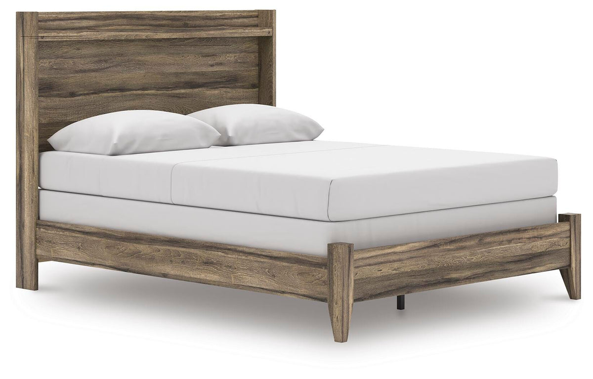 Elbrim Queen Panel Bed, Dresser and Mirror