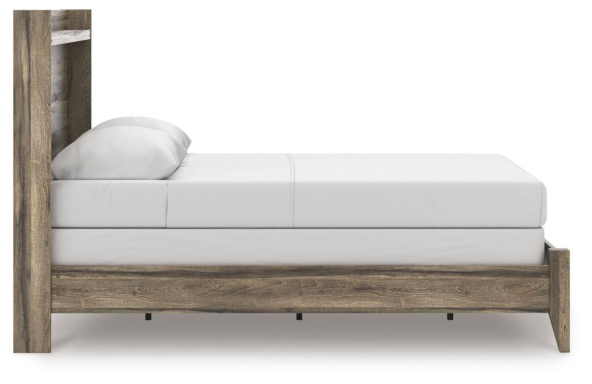 Elbrim Queen Panel Bed, Dresser, Mirror and Nightstand