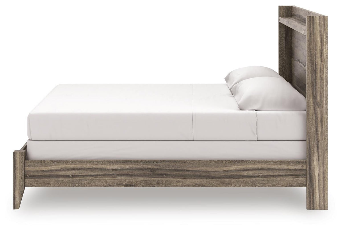 Elbrim King Panel Bed, Dresser, Mirror and 2 Nightstands