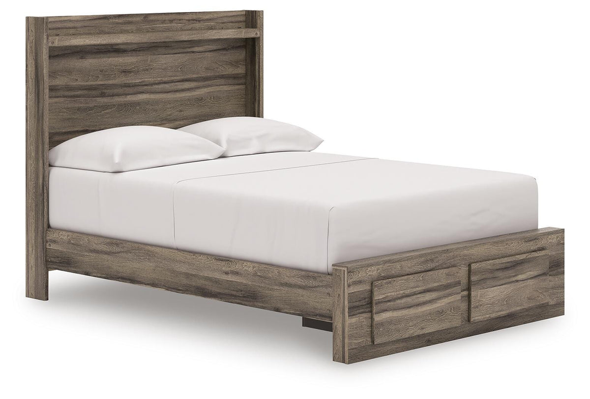 Elbrim Full Panel Storage Bed, Dresser and Mirror