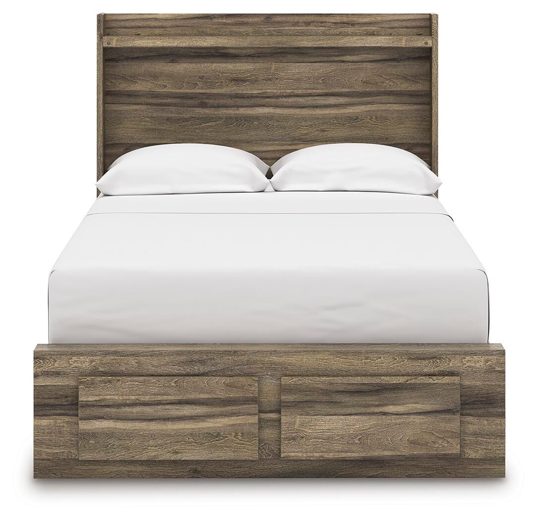 Elbrim Full Storage Bed, Dresser and Nightstand