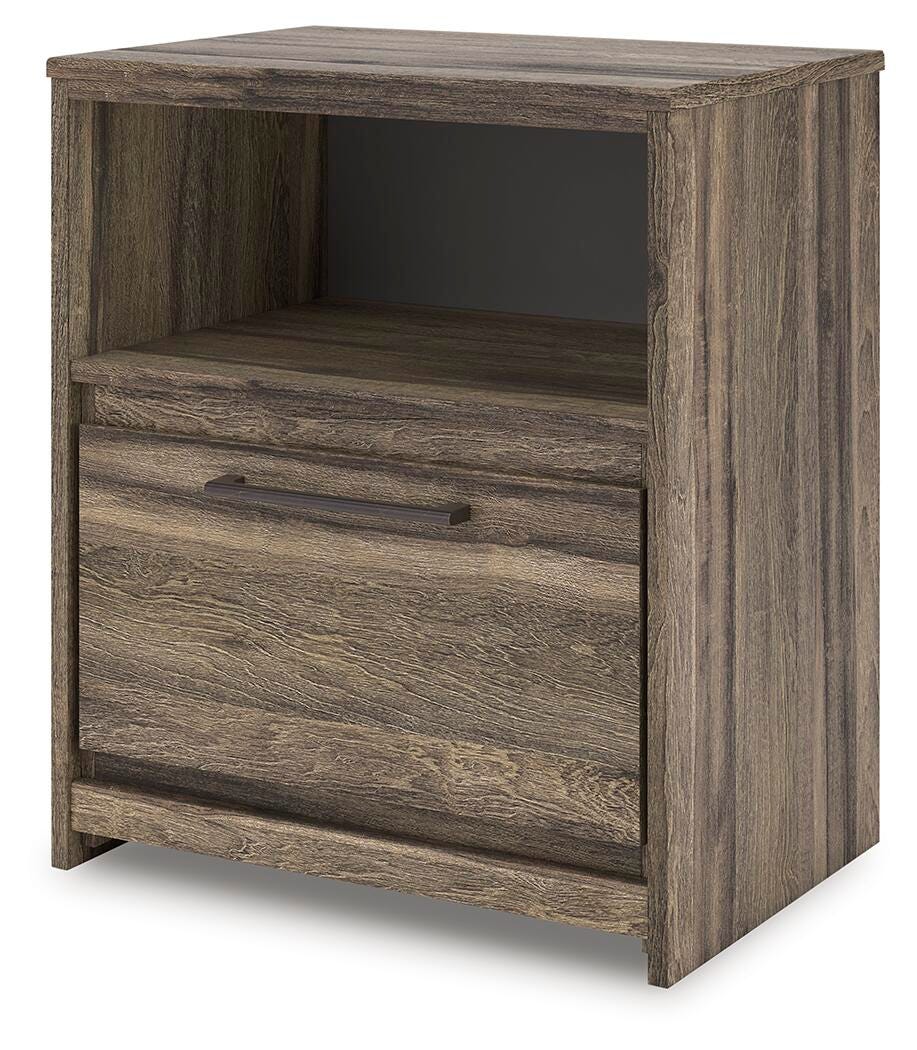 Elbrim Queen Panel Bed, Dresser, Mirror and Nightstand