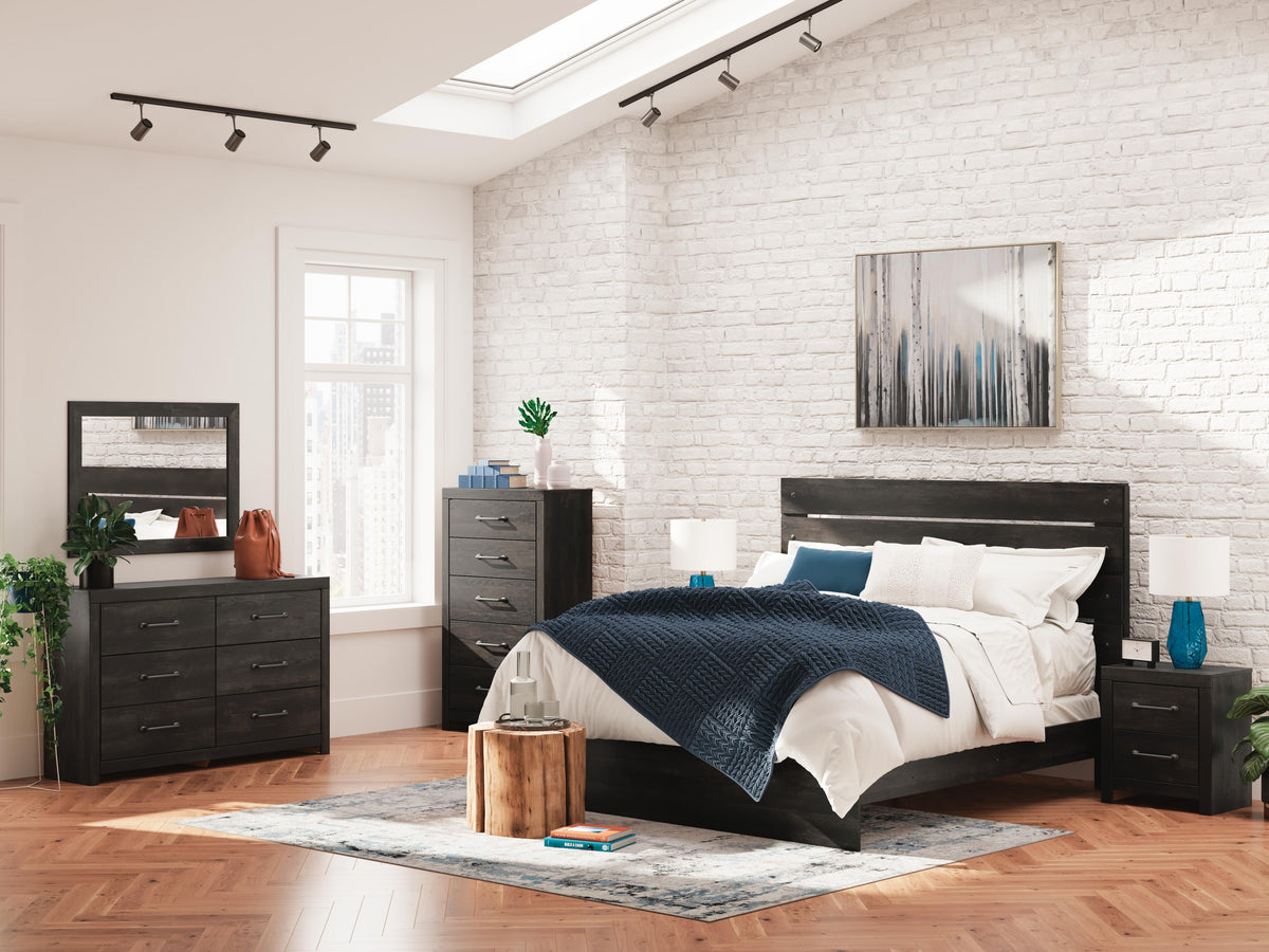 Hollivern Queen Panel Bed