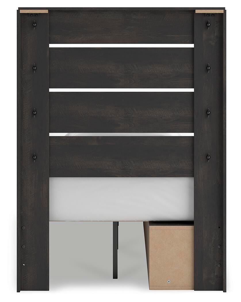 Hollivern Panel Storage Bed - Twin