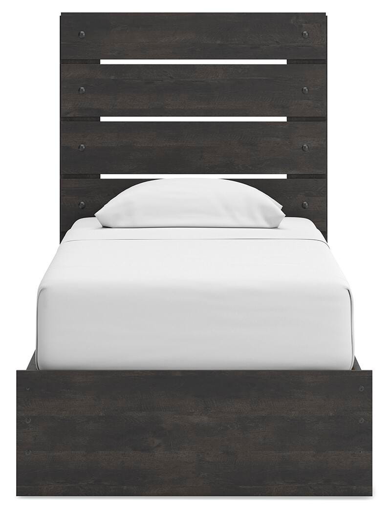 Hollivern Panel Bed with Storage - Twin