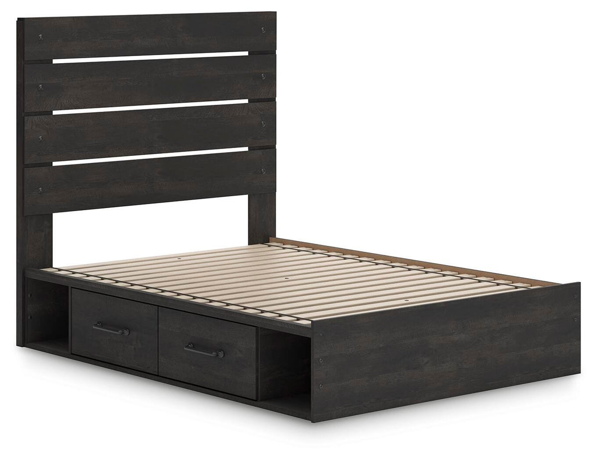 Hollivern Twin Panel Storage Bed