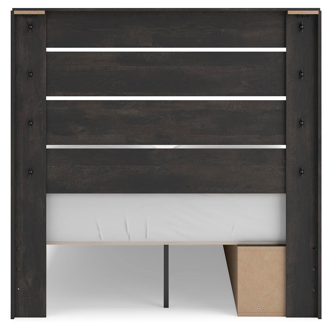 Hollivern Twin Panel Storage Bed