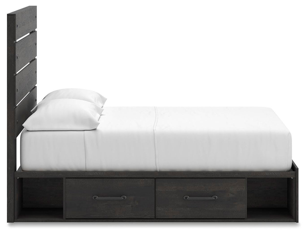 Hollivern Twin Panel Storage Bed